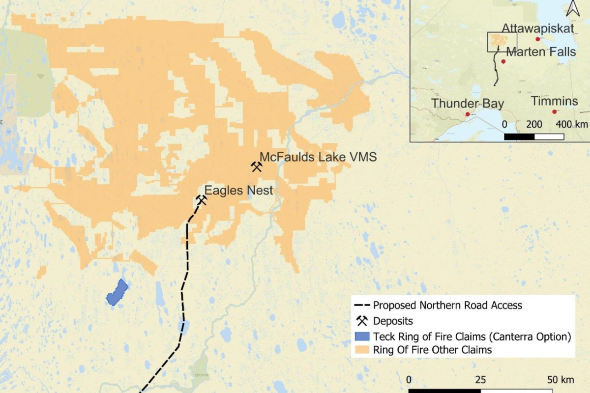 Teck Resources se rapproche de Wyloo dans le Cercle de Feu