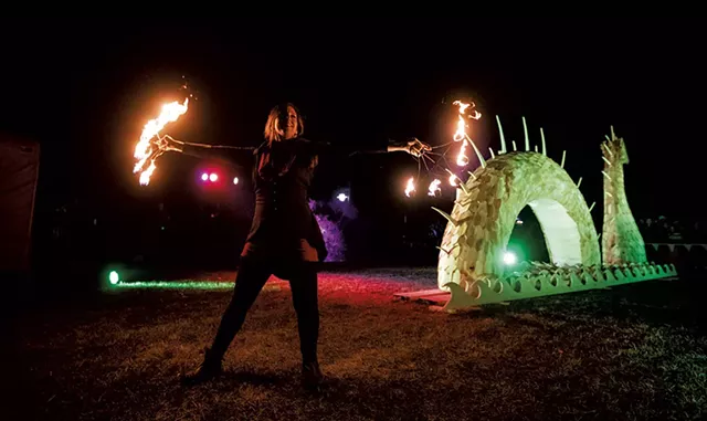 Artistes de feu au Highlight à Burlington - AVEC L'AUTORISATION DE LUKE AWTRY