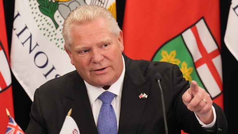 Ford fait pression pour une action « plus proactive » à la frontière après que Trudeau ait rencontré les premiers ministres au sujet de Trump