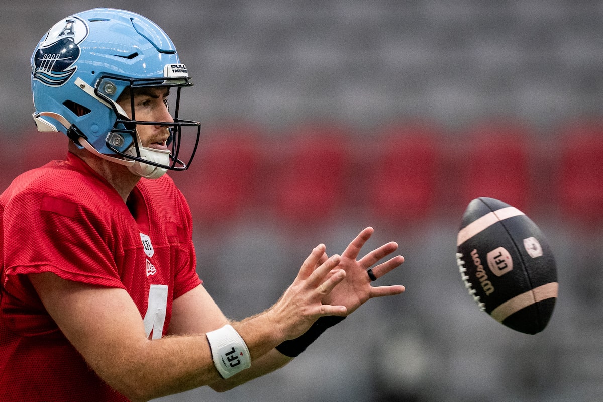 Arbuckle participera pour la première fois à la Coupe Grey lorsque les Argos affronteront les Bombers dimanche