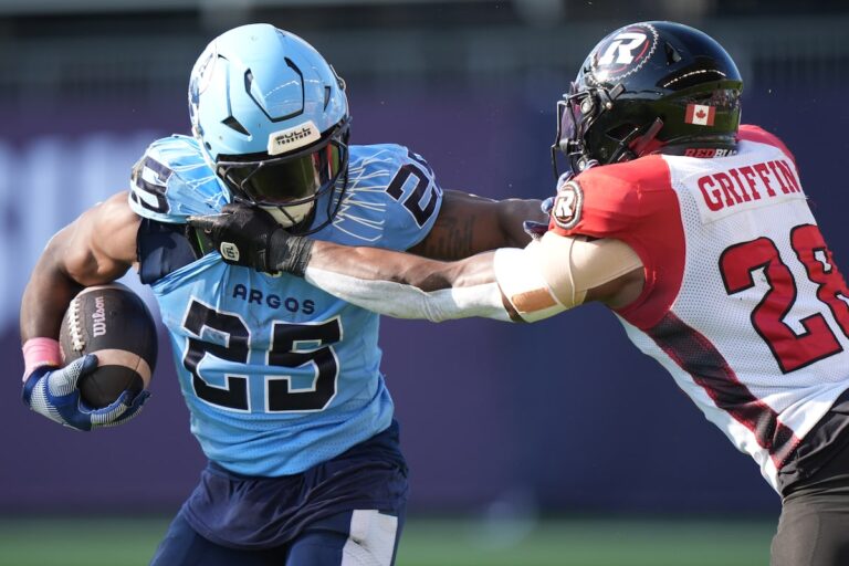 Avec l'absence de Kelly, le match au sol prendra une importance accrue pour les Argos à la Coupe Grey