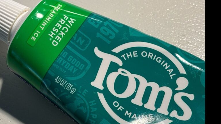 An FDA letter outlined issues with mold and bacteria at the Tom's of Maine plant where toothpaste products are manufactured. (CNN via CNN Newsource)