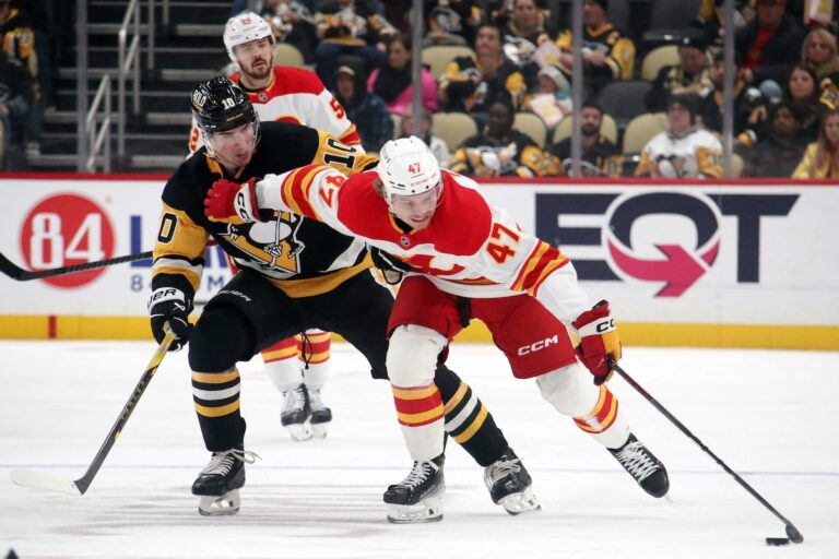 Bunting, Letang et Tomasino marquent en avantage numérique, permettant aux Penguins de vaincre les Flames 6-2