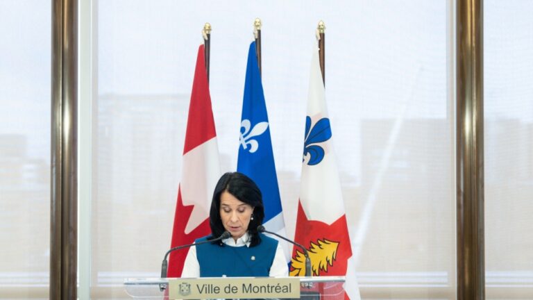 Des centaines de membres de Projet Montréal discutent de l'avenir du parti suite à l'annonce de Plante