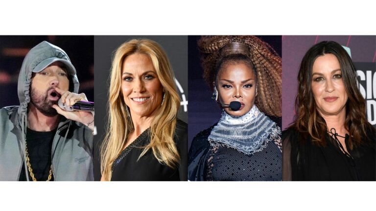 Eminem, Alanis Morissette, Sheryl Crow, NWA et Janet Jackson sont intronisés au Temple de la renommée des auteurs-compositeurs