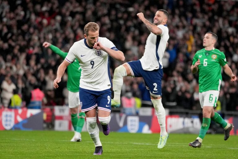 Harry Kane déclenche la déroute de l'Angleterre contre l'Irlande et la promotion de la Ligue des Nations