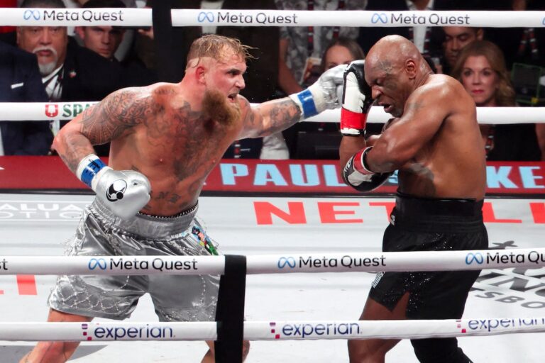 Jake Paul a révélé la boxe dans son combat contre Mike Tyson