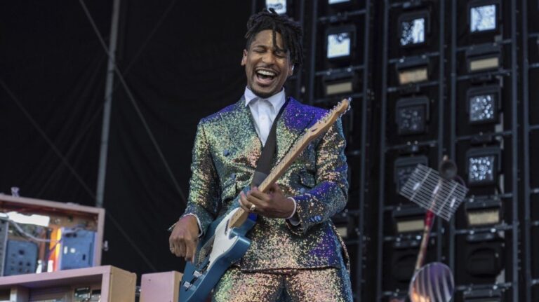 Jon Batiste performs during the Bonnaroo Music & Arts Festival, June 15, 2024, in Manchester, Tenn. (Photo by Amy Harris/Invision/AP, File)