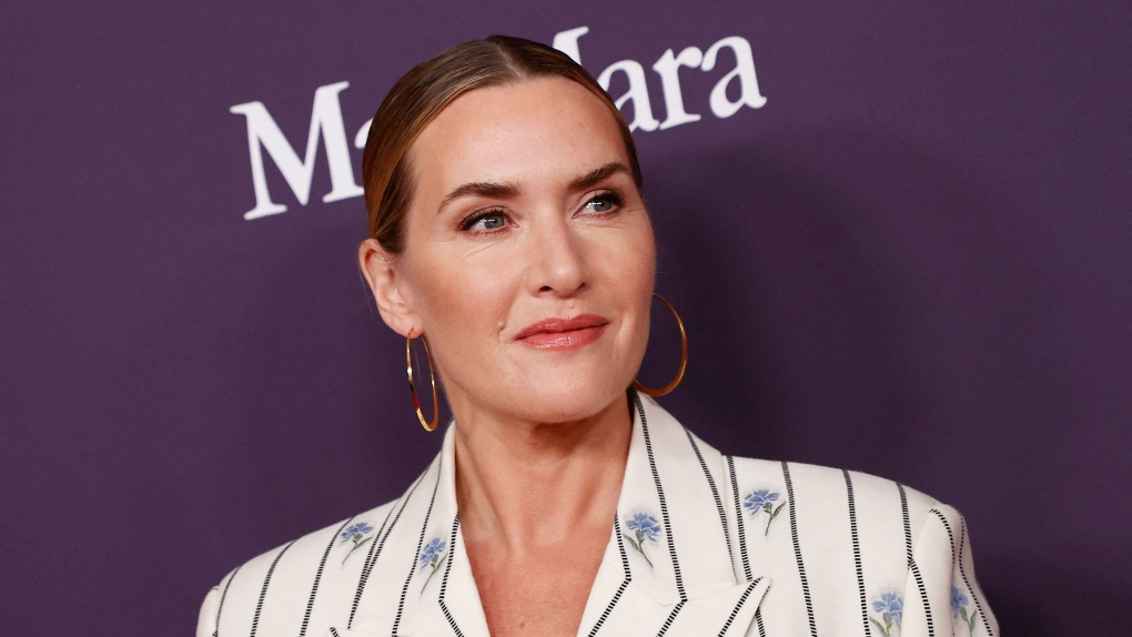Kate Winslet  at the 2024 Women in Film (WIF) annual gala in Beverly Hills, California, on October 24. (Michael Tran/AFP/Getty Images via CNN Newsource)