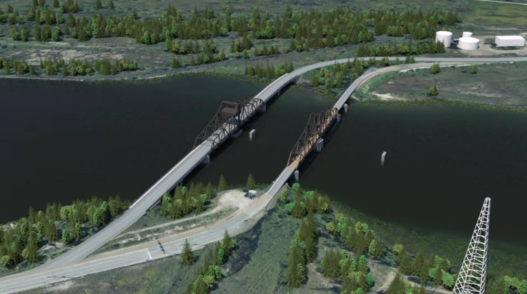 La province ne fixe pas de date de début pour le nouveau pont de l'île Manitoulin