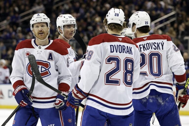 Le but tardif de Kakko permet aux Rangers de New York de battre les Canadiens de Montréal 4-3