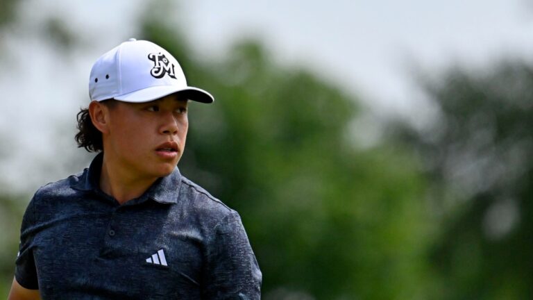 Jeffrey Guan is pictured playing before the accident earlier this year. (Aurelien Meunier/Getty Images/FILE via CNN Newsource)