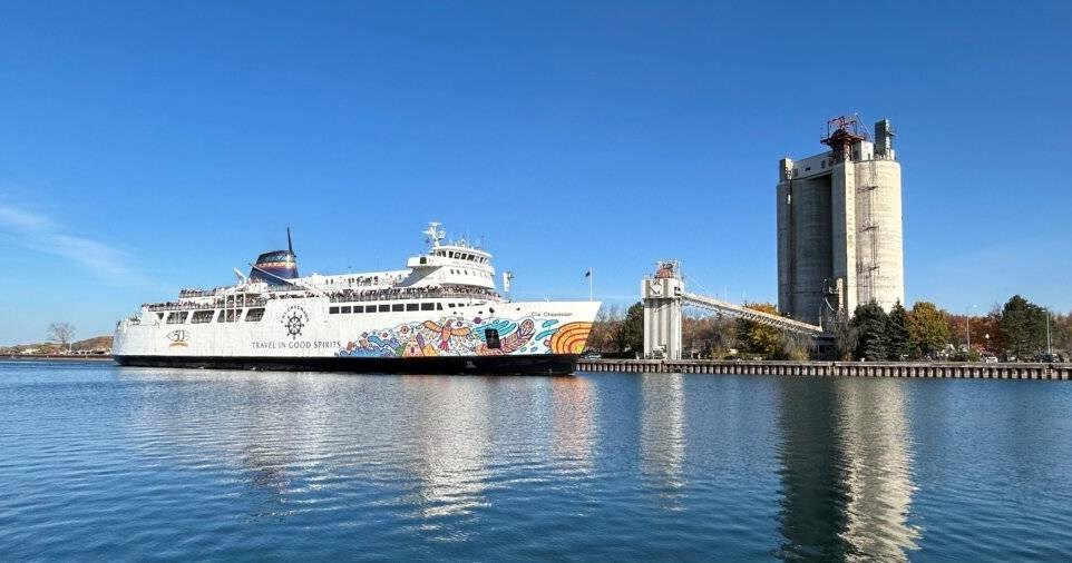 Le trafic du traversier Manitoulin a augmenté pendant la saison du 50e anniversaire