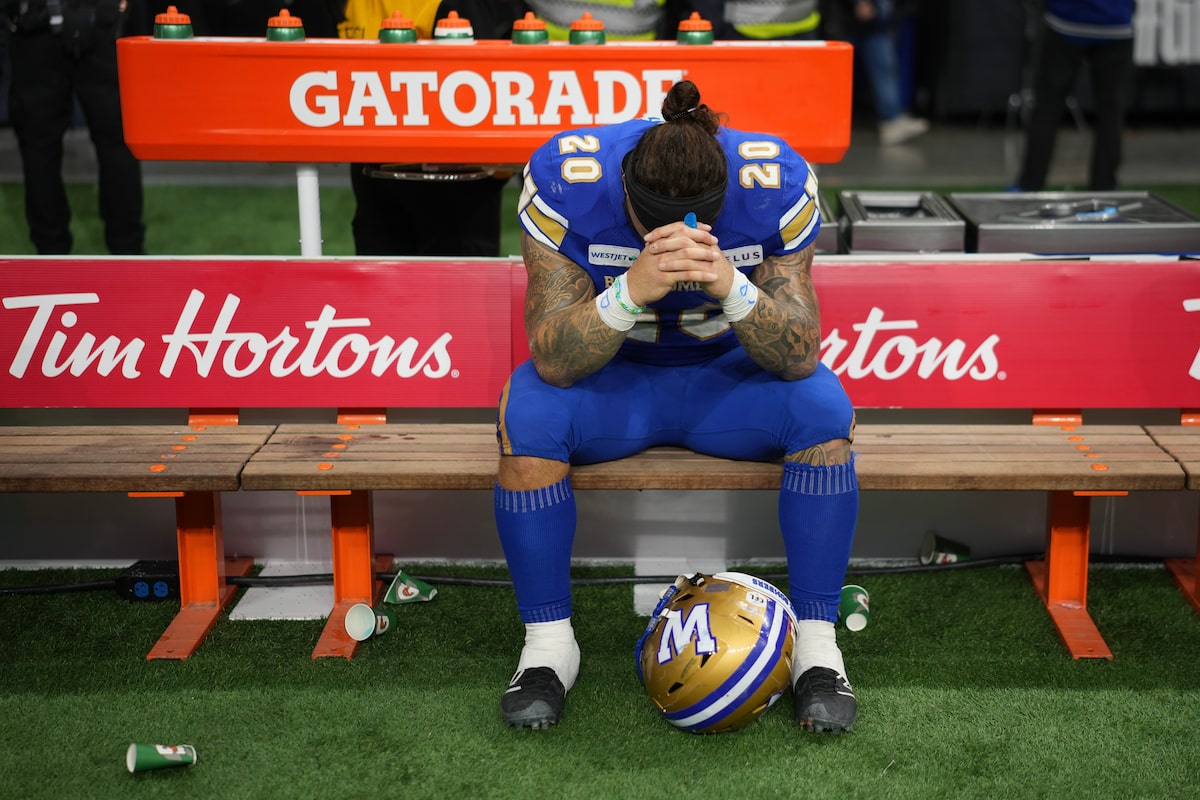 Les Blue Bombers nettoient leurs casiers après avoir échoué à la Coupe Grey