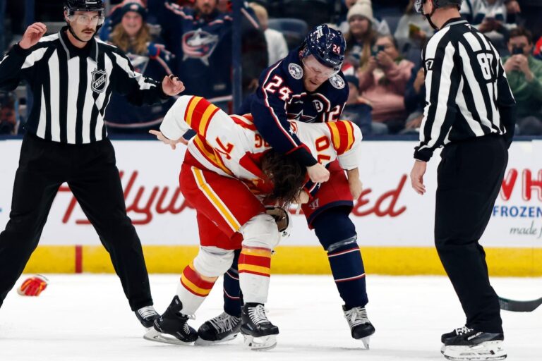 Les Blue Jackets prolongent leur séquence de points à 5 matchs avec une victoire éclatante de 5-2 contre les Flames