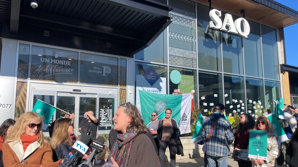 Les employés de la SAQ feront une autre journée de grève
