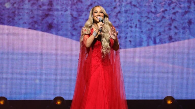 Mariah Carey in 2023. (Kevin Mazur/WireImage/Getty Images via CNN Newsource)