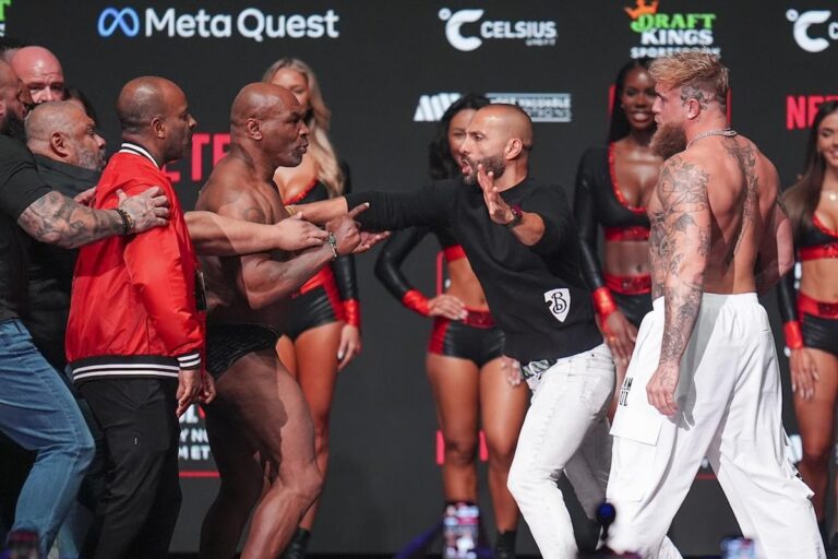 Mike Tyson concède le rôle de méchant à un jeune ennemi dans le combat de 58 ans avec Jake Paul