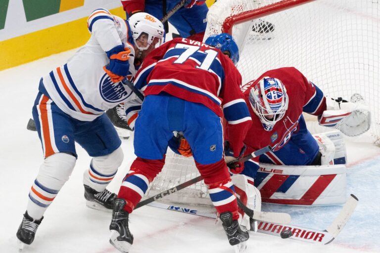 Montembeault soutient les Canadiens vers une victoire de 3-0 contre les Oilers