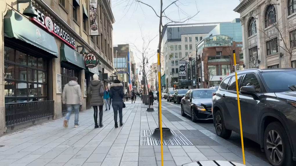 Montréal Opposition contre la piétonnisation de la rue Sainte-Catherine