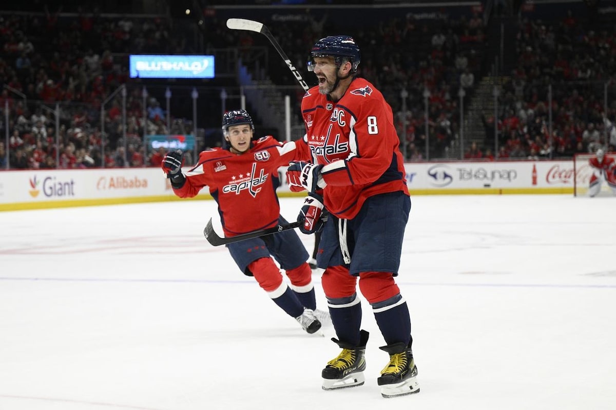 Ovechkin marque, aidant ses coéquipiers et les Capitals prennent un bon départ
