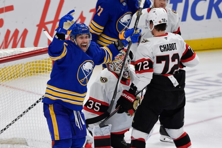 Peterka et Byram marquent chacun 2 points et les Sabres mettent fin à une séquence de trois matchs avec une victoire de 5-1 contre les Sénateurs