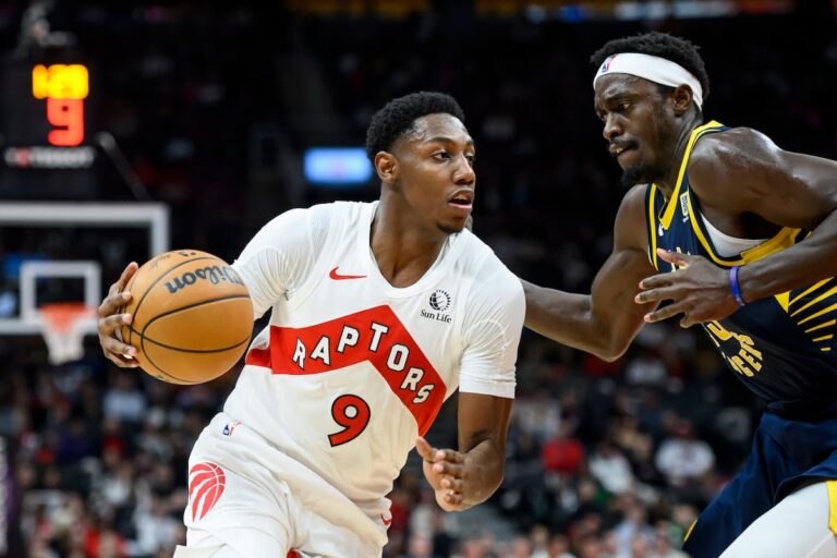 Poeltl et Barrett aident les Raptors à battre les Pacers 130-119 pour mettre fin à une séquence de sept défaites