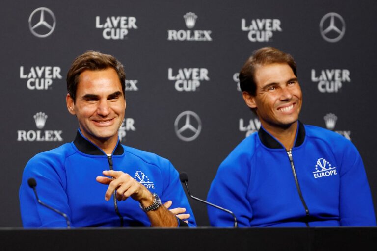Rafael Nadal et Roger Federer donnent une leçon de véritable amitié