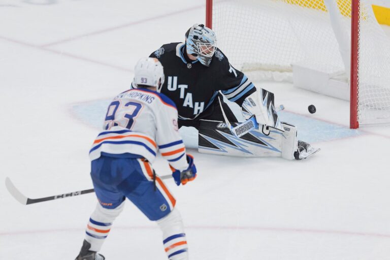 Ryan Nugent-Hopkins marque en prolongation pour porter les Oilers à une victoire de 4-3 contre l'Utah