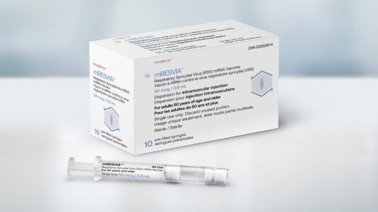 Santé Canada approuve le vaccin à ARNm RSV de Moderna, selon la société
