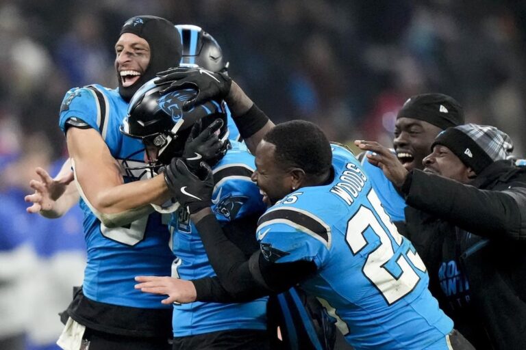 Semaine 10 de la NFL : les Panthers battent les Giants en Allemagne pour leur première victoire consécutive