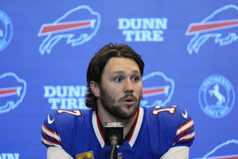 Si le destin l'appelle Josh Allen, il terminera cette saison à la Nouvelle-Orléans en soulevant le Trophée Lombardi.
