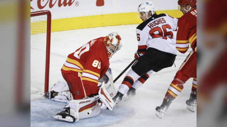Vladar des Flames profite d'un blanchissage contre son ancien partenaire de gardien Markstrom