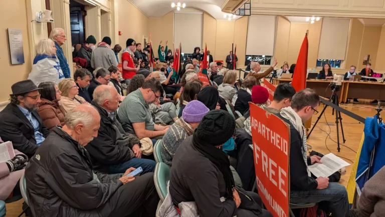 Le Conseil de Burlington bloque le vote sur un projet pro-palestinien