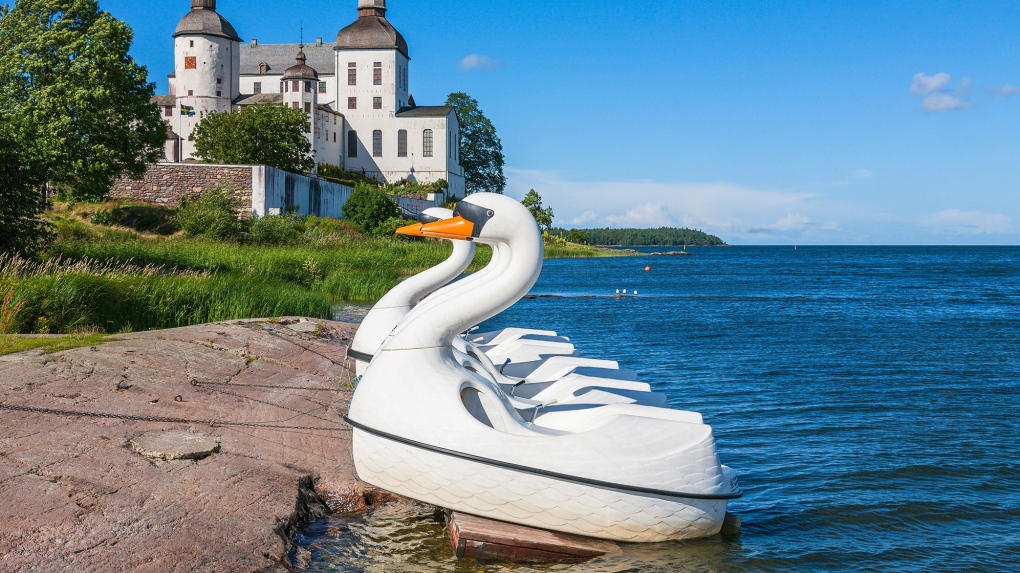 Läckö shares its name with a series of traditional wrought-iron furniture. (TT/iStock Editorial/Getty Images via CNN Newsource)