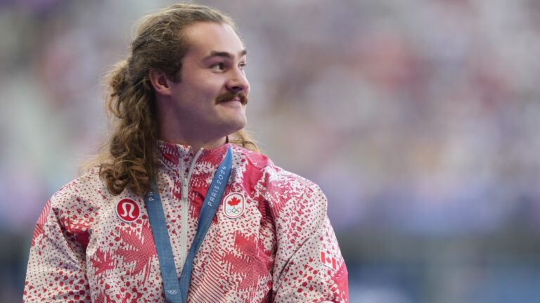 Le lanceur de marteau Ethan Katzberg élu meilleur athlète masculin de 2024 par La Presse Canadienne