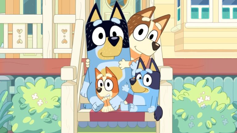 A 'Bluey' movie is in the works. (Ludo Studio via CNN Newsource)