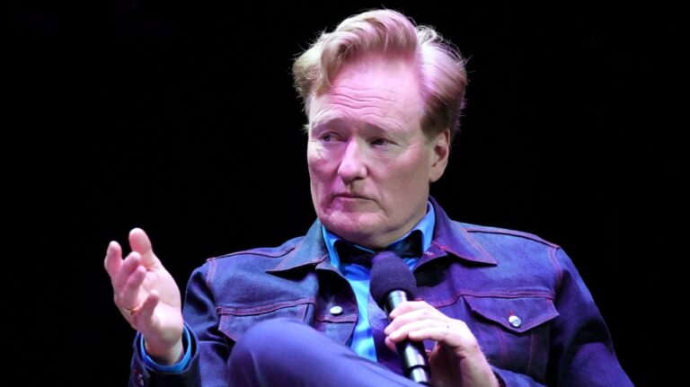 Conan O'Brien is pictured here in April. (Jeff Kravitz / FilmMagic / Getty Images via CNN Newsource)