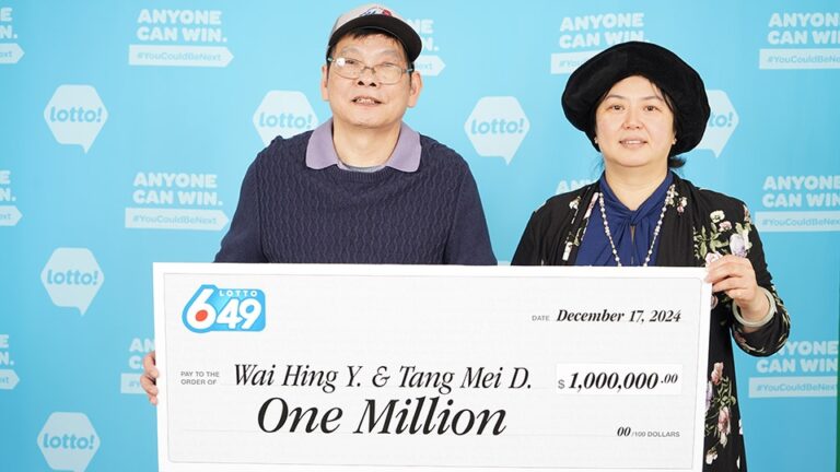 Des amis de la Colombie-Britannique remportent un «incroyable» gain de 1 million de dollars au loto juste avant Noël
