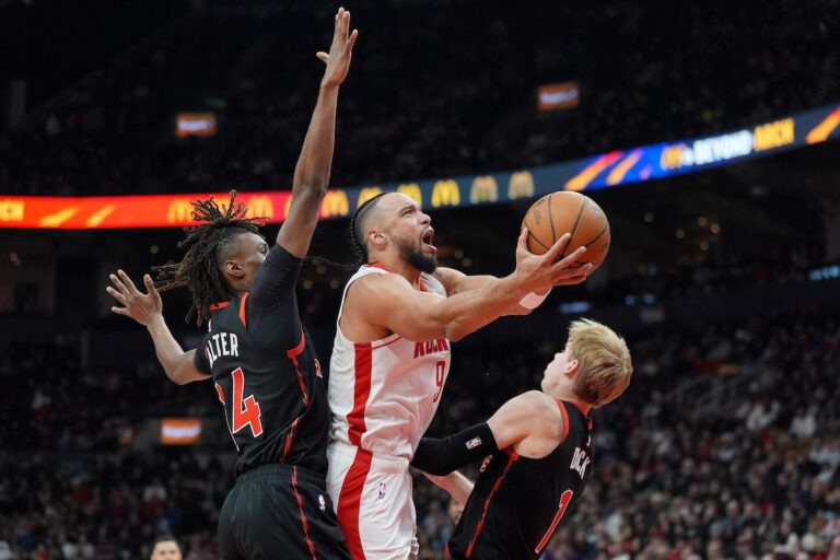 Dillon Brooks élève les Rockets en visite à une victoire de 114-110 contre les Raptors en difficulté