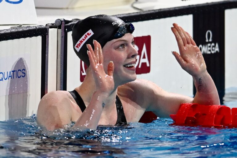 Ilya Kharun et Ingrid Wilm montent sur le podium à deux reprises alors que le Canada remporte trois médailles aux championnats du monde en petit bassin