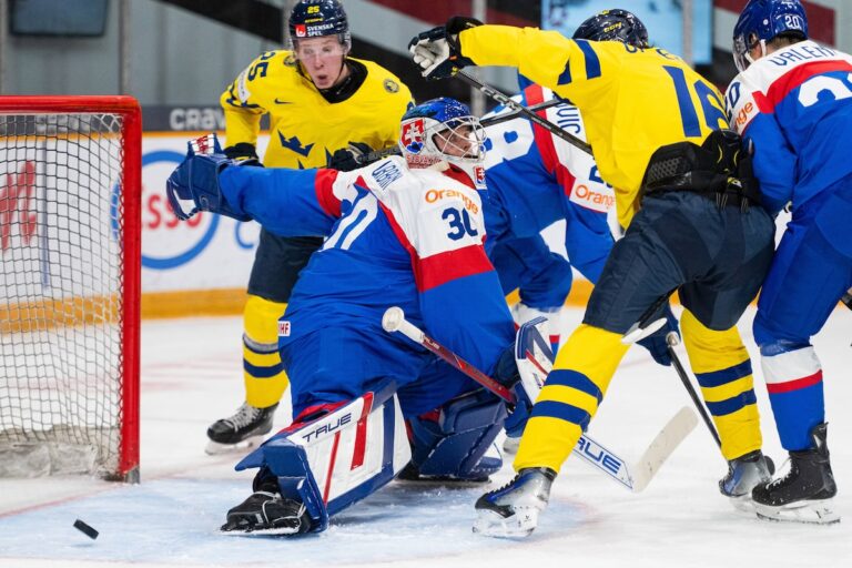 La Slovaquie remporte une victoire éclatante de 5-4 contre le Kazakhstan au Championnat du monde de hockey junior