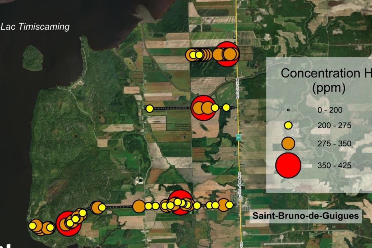 La découverte d'hydrogène dans la région de Témiscamingue pourrait être « transformatrice » pour l'ouest du Québec