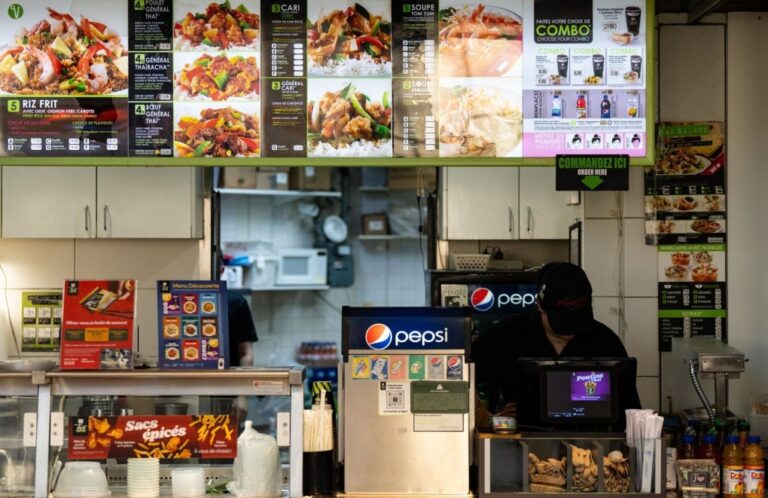 Thai Express, a food court quick service restaurant that is part of MTY Food Group Inc., is seen in a mall in Montreal, Monday, Dec. 2, 2024. THE CANADIAN PRESS/Christinne Muschi
