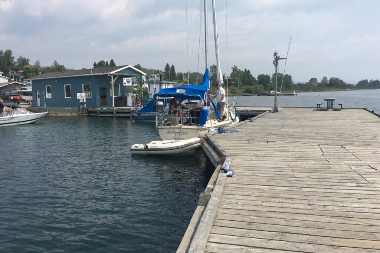La marina de Rossport fermera cette semaine pour le renouvellement des infrastructures