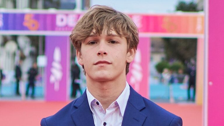 Hudson Meek attends the "A Different Man" premiere during the Deauville American Film Festival in Deauville, France, Sept. 9, 2024. (Francois G. Durand/Getty Images/File via CNN Newsource)