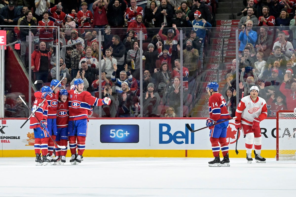 Laine marque à nouveau, les Canadiens de Montréal battent les Red Wings de Détroit deux soirs consécutifs avec une victoire de 5-1