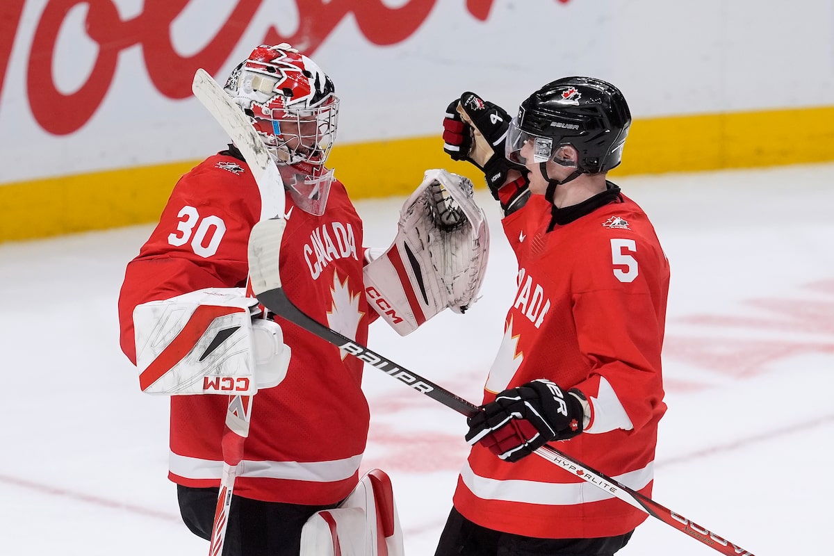 Le Canada domine l'Allemagne 3-0 au Mondial junior