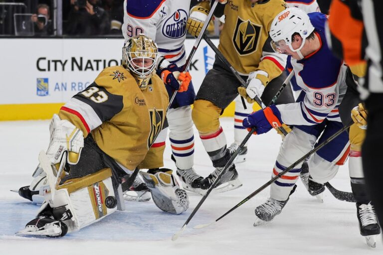 Le but de Barbashev et les 28 arrêts de Hill mènent les Golden Knights à une victoire 1-0 contre les Oilers