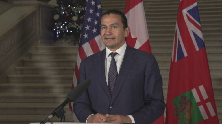 Le premier ministre du Manitoba promet d’aider les petites entreprises et envisage les conséquences de Trump